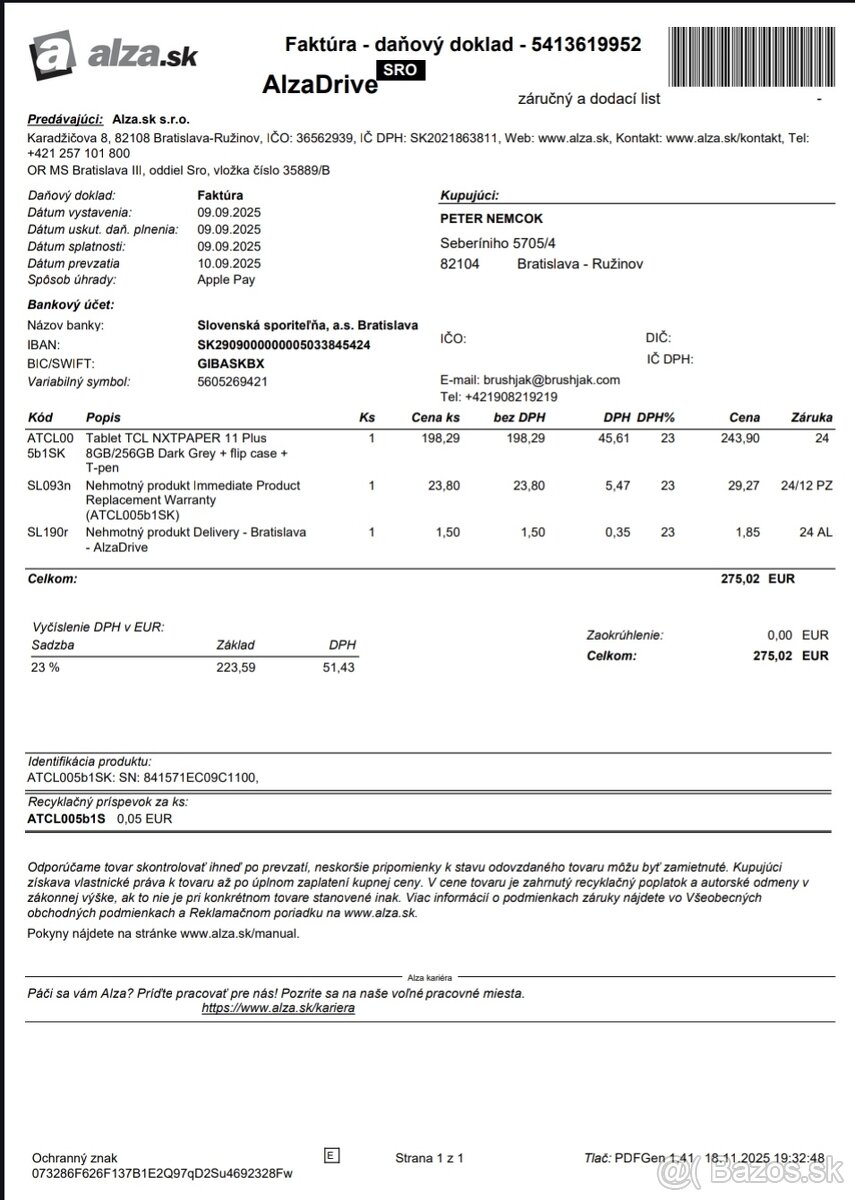 Tablet TCL NXTPAPER 11plus - 3