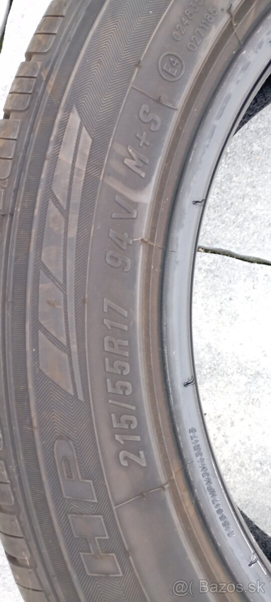 Letne pneumatiky 215/55 R17 - 3
