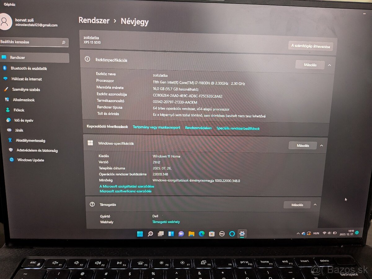 DELL XPS 15-9510 - 3