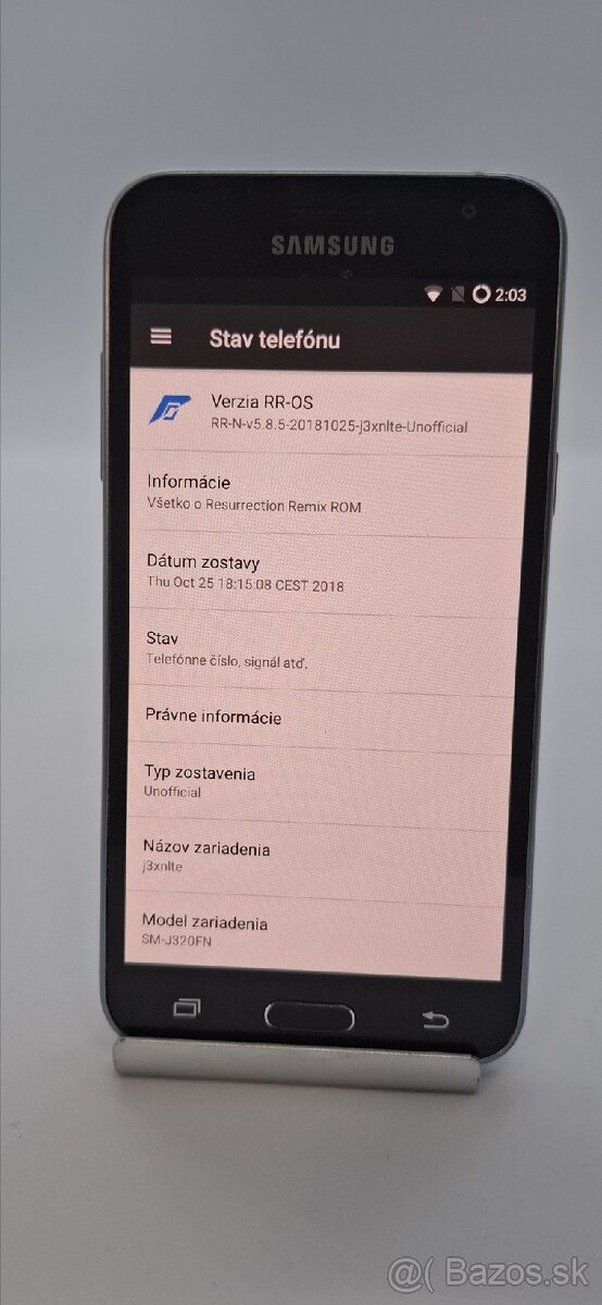 Predám telefón Samsung Galaxy J3 (2016). - 3
