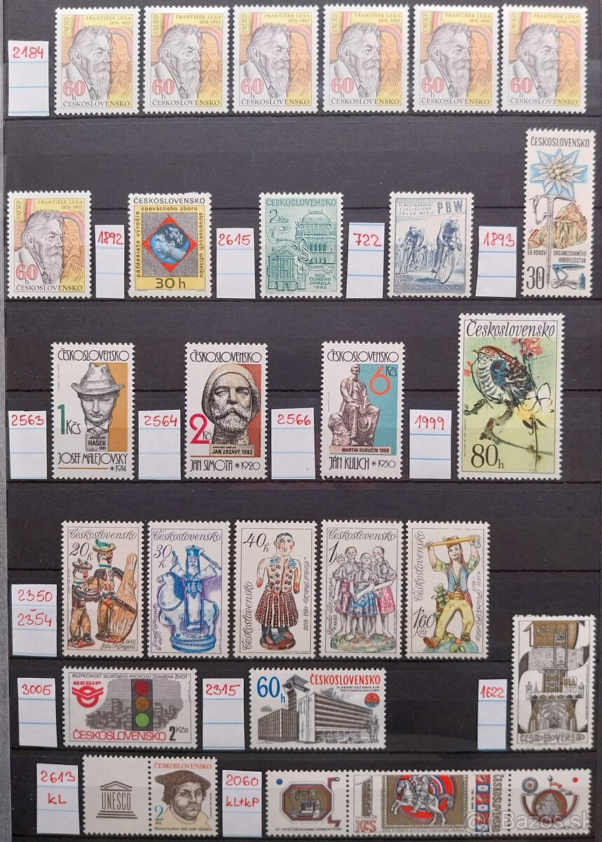 Známky ČESKOSLOVENSKO – 4 - 3