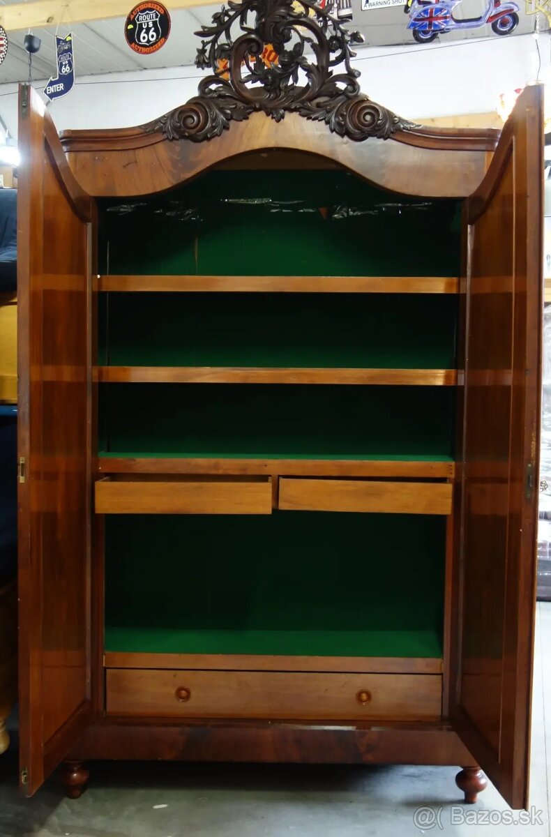 Skriňa starožitná – „NUSSBAUM“. - 3