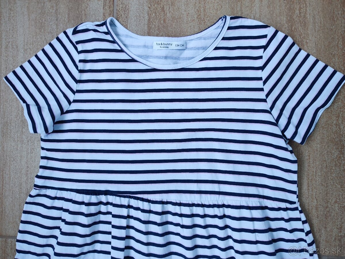 Pásikavé šatočky 134 - 3