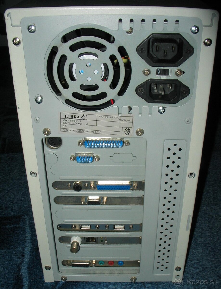 PC Pentium 166MMX, 32MB RAM, 1,6GB HDD, Windows 98SE - 3