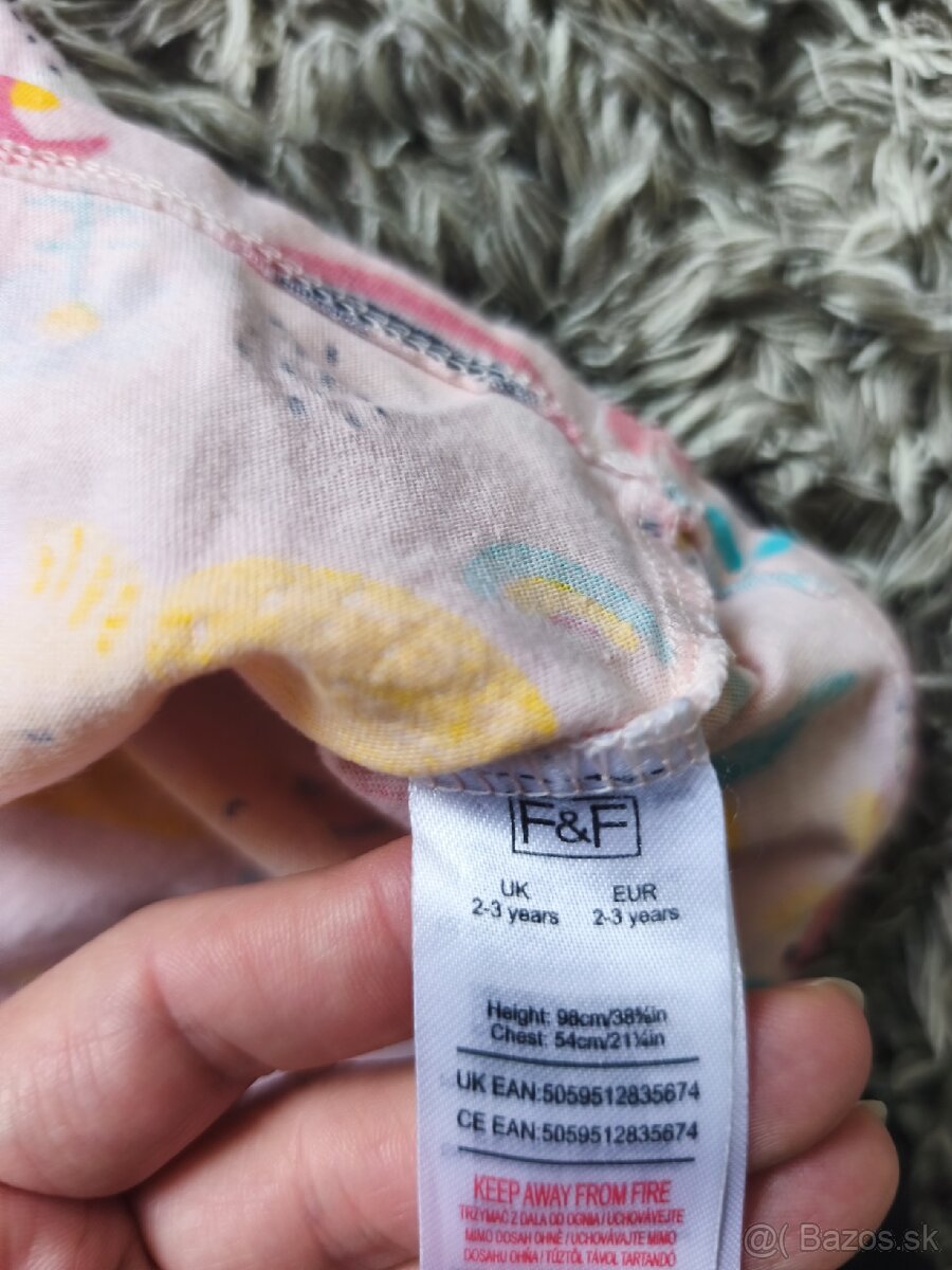 Dievčenské letné šaty,2-3 roky - 3