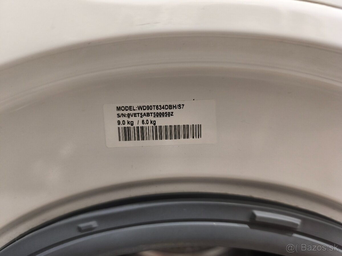 Predám práčku so sušičkou Samsung 2 ročnú - 3