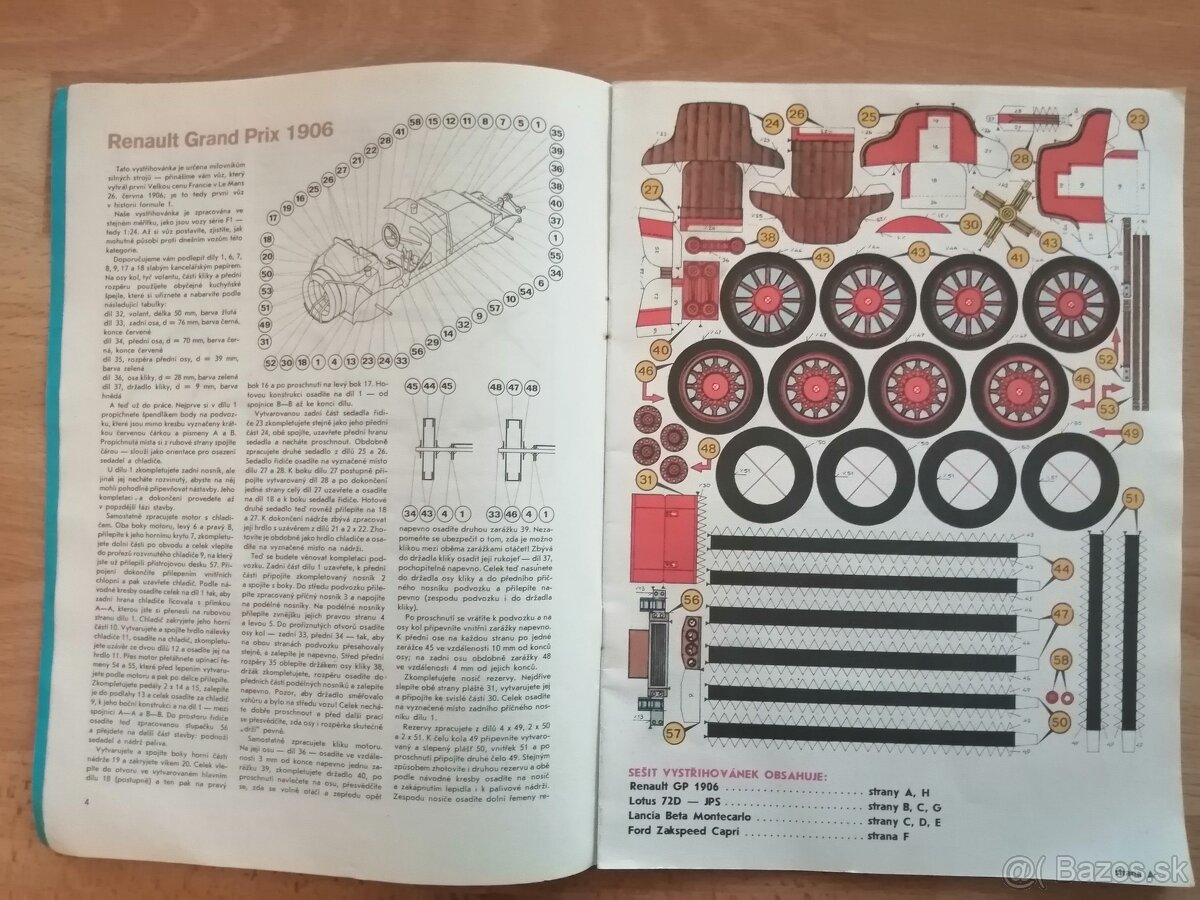 ABC DÉČKO, Speciál - Vystřihovací modely automobilů⭐ - 3