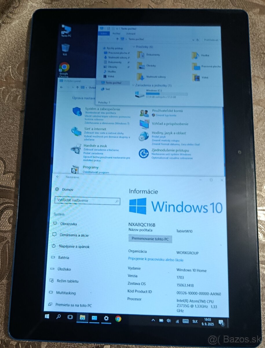 12" tablet s Windows 10 - 3