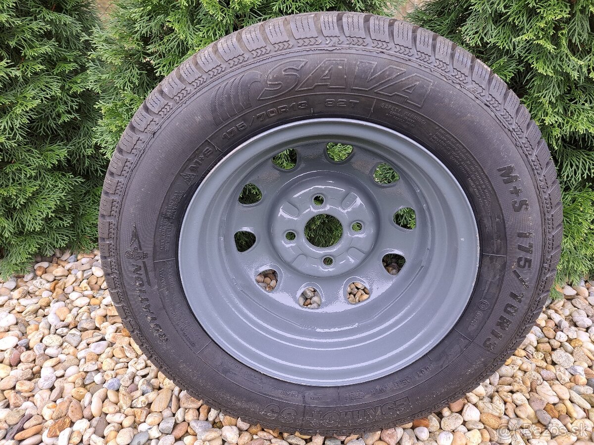 REZERVA KOLESO - R13 4x100 PRÍVESNÝ VOZIK - 3