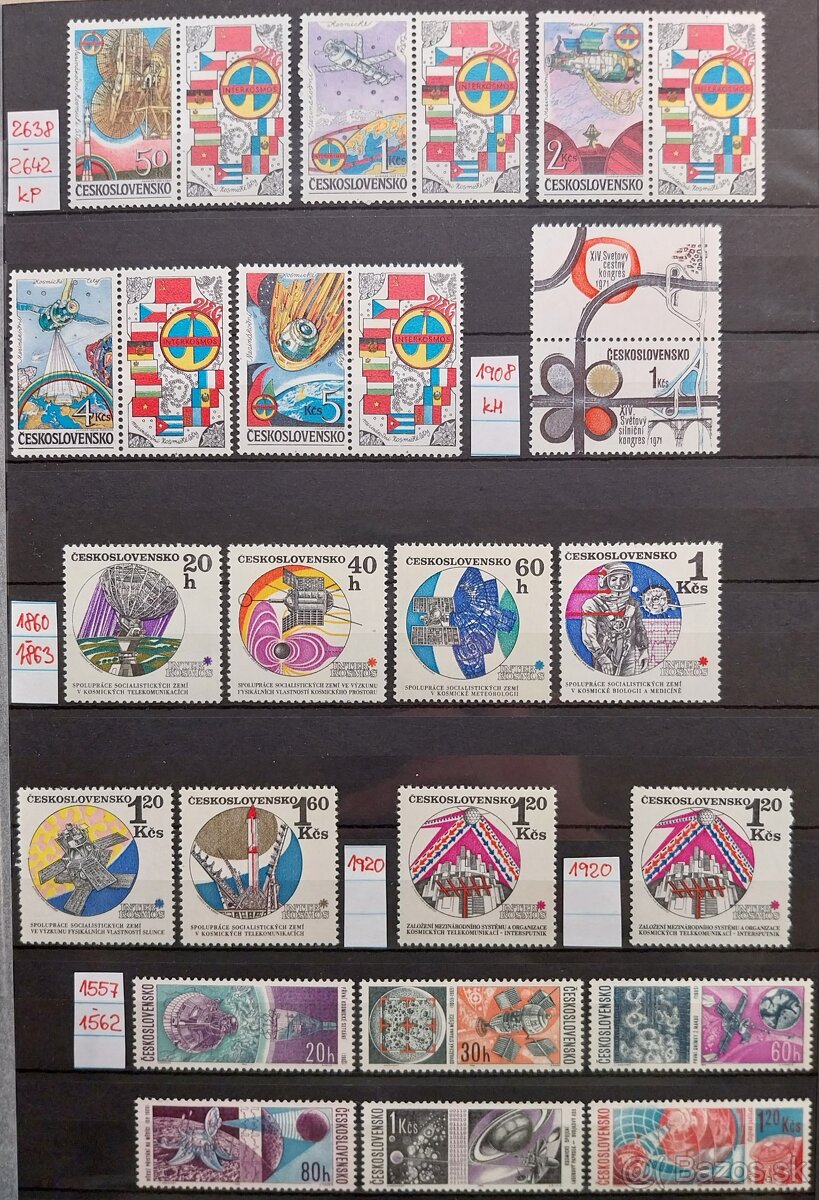 Známky ČESKOSLOVENSKO – 5 - 3