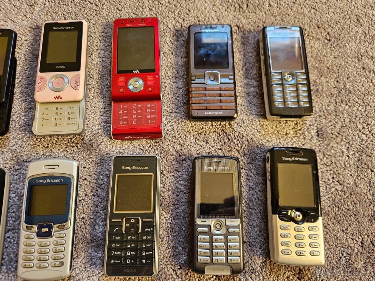 12x Sony Ericsson - rôzny stav - 3