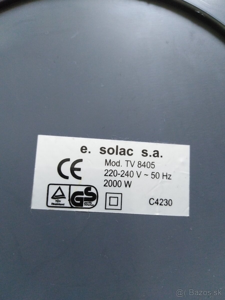 Teplovzdušny ventilátor Solac Ambiant TV8405 - 3