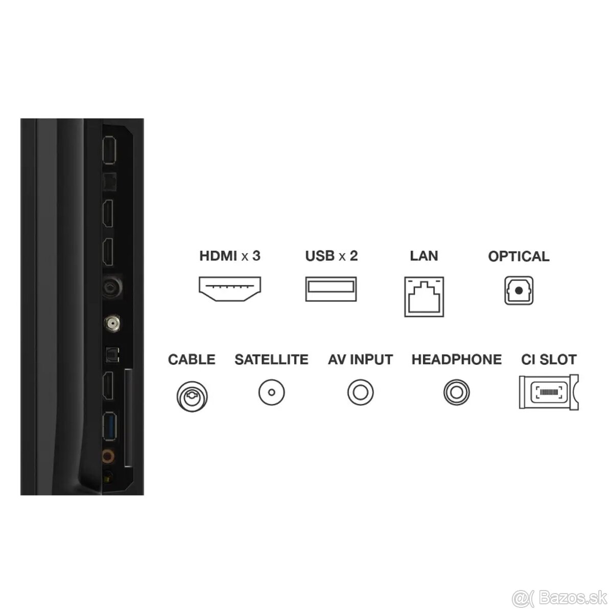 Predam TV 75” TCL 75P655 - 3