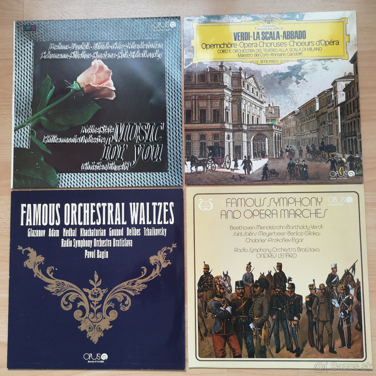 Predám neprehraté LP platne OPUS vydané pred rokom 1990 - 3