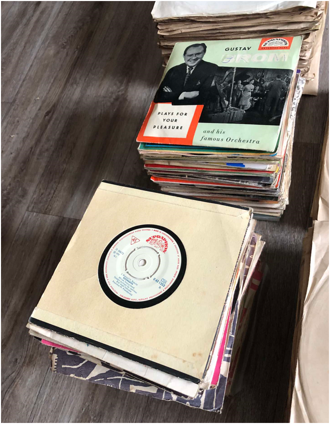 STAROŽITNÉ ORIGINÁLNE GRAMOFÓNOVÉ DOSKY - 3