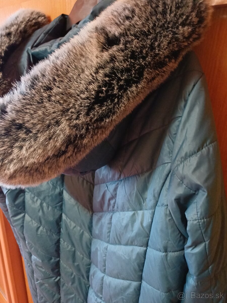 Petrolejova zimná bunda pre moletky xxxl - 3