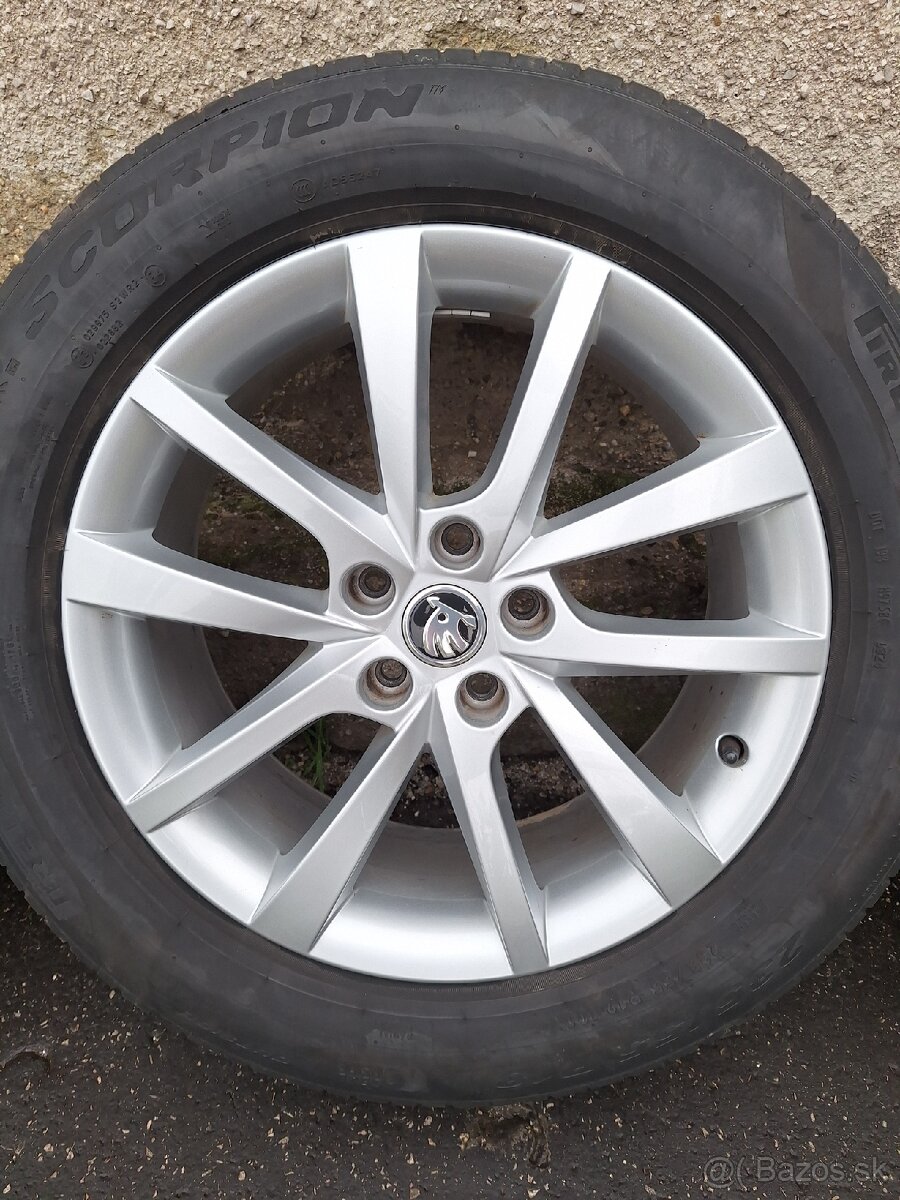 5x112 r18 škoda originál - 3