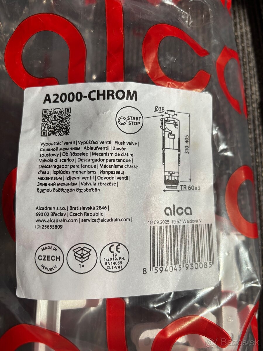 Splachovací systém - 3