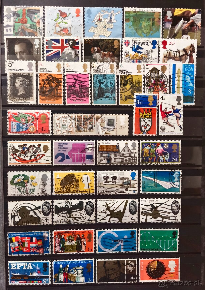 Známky Veľká Británia - 3