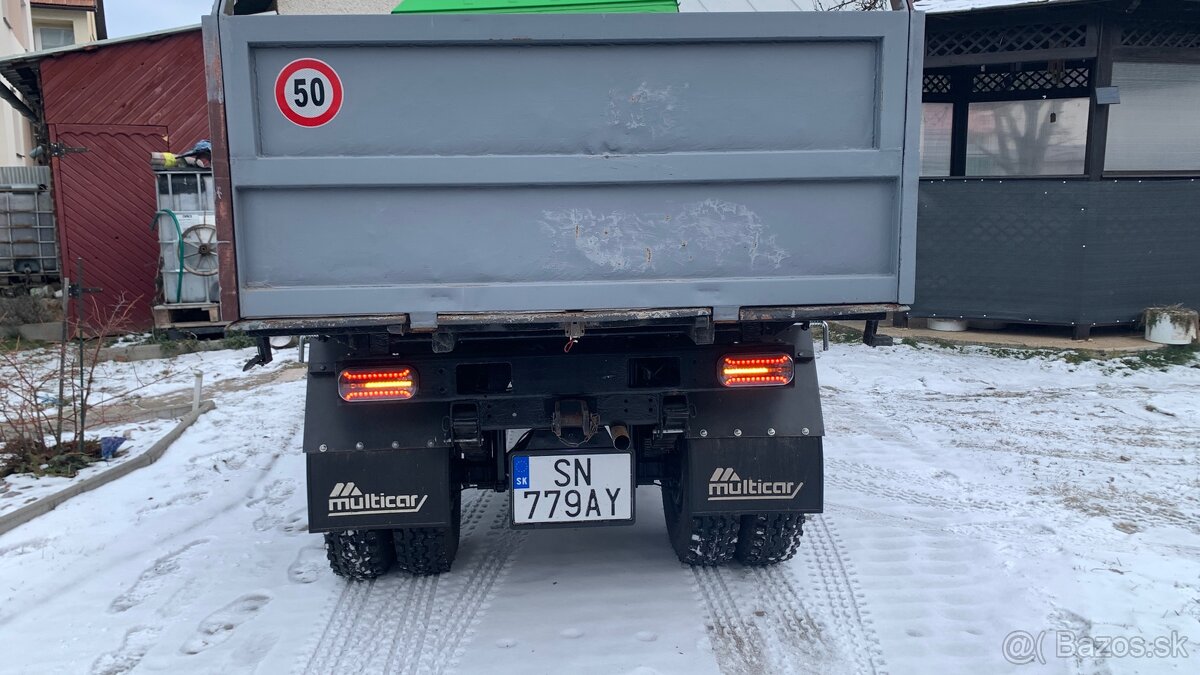Predám Multicar M25 – trojstranný vyklápač, TOP stav - 3