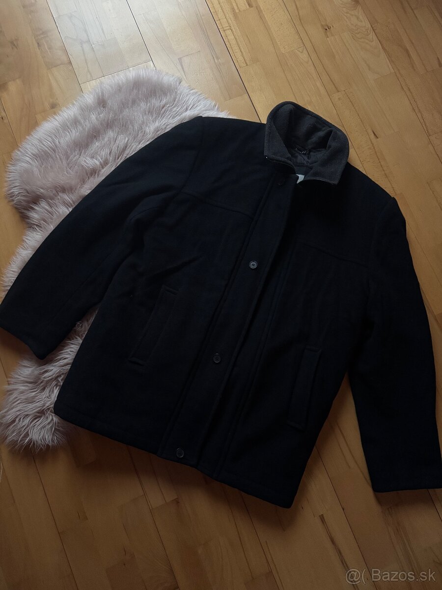 Pánsky čierny kabát - 3