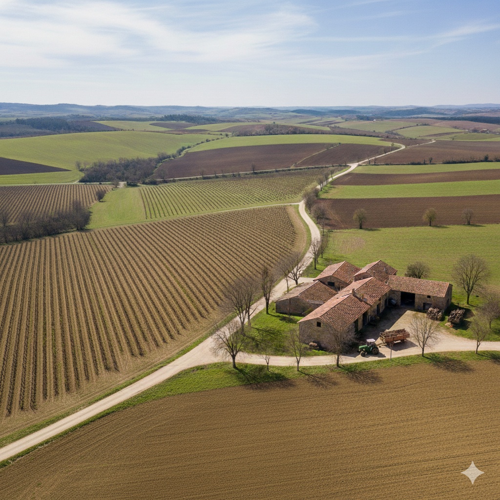 Čajkov - vinica, pole, les - 3