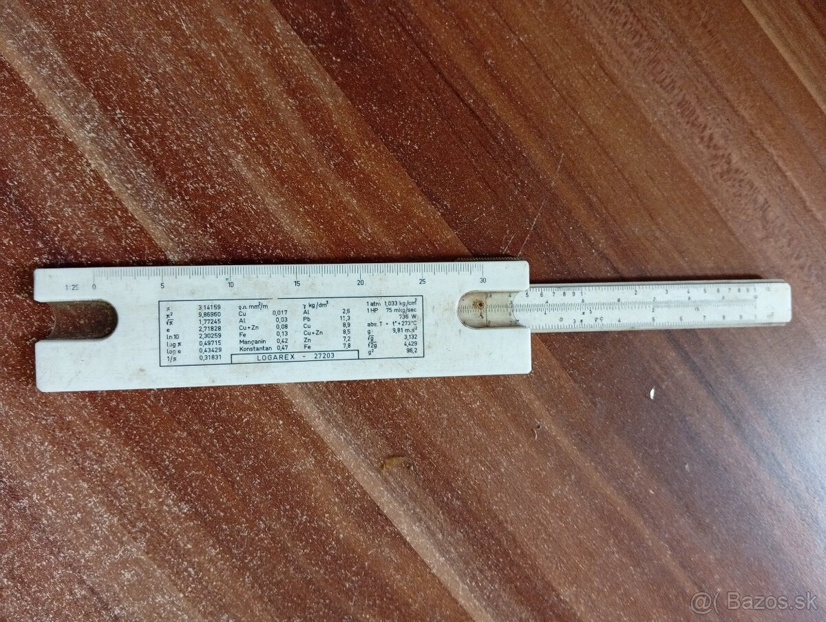 Predám logaritmické pravítka - 3