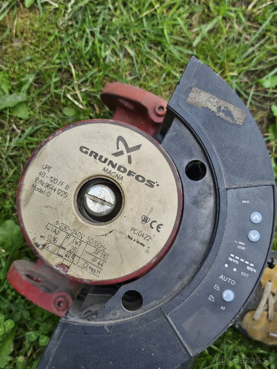 Predám obehové čerpadlá Grundfos + filtre 2" - 3