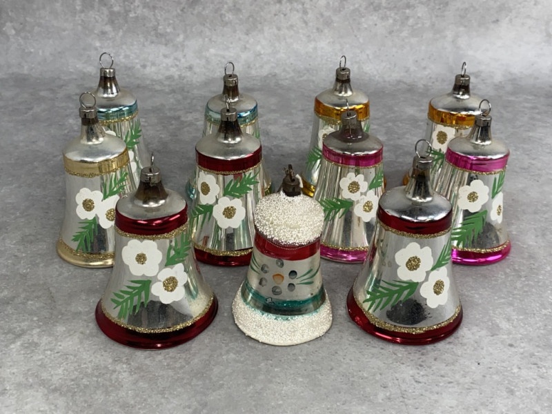 Starožitné a retro vianočné ozdoby - 3