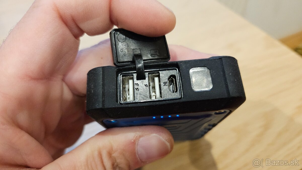 Deltaco Powerbank, 7800mAh, IP65 - 3