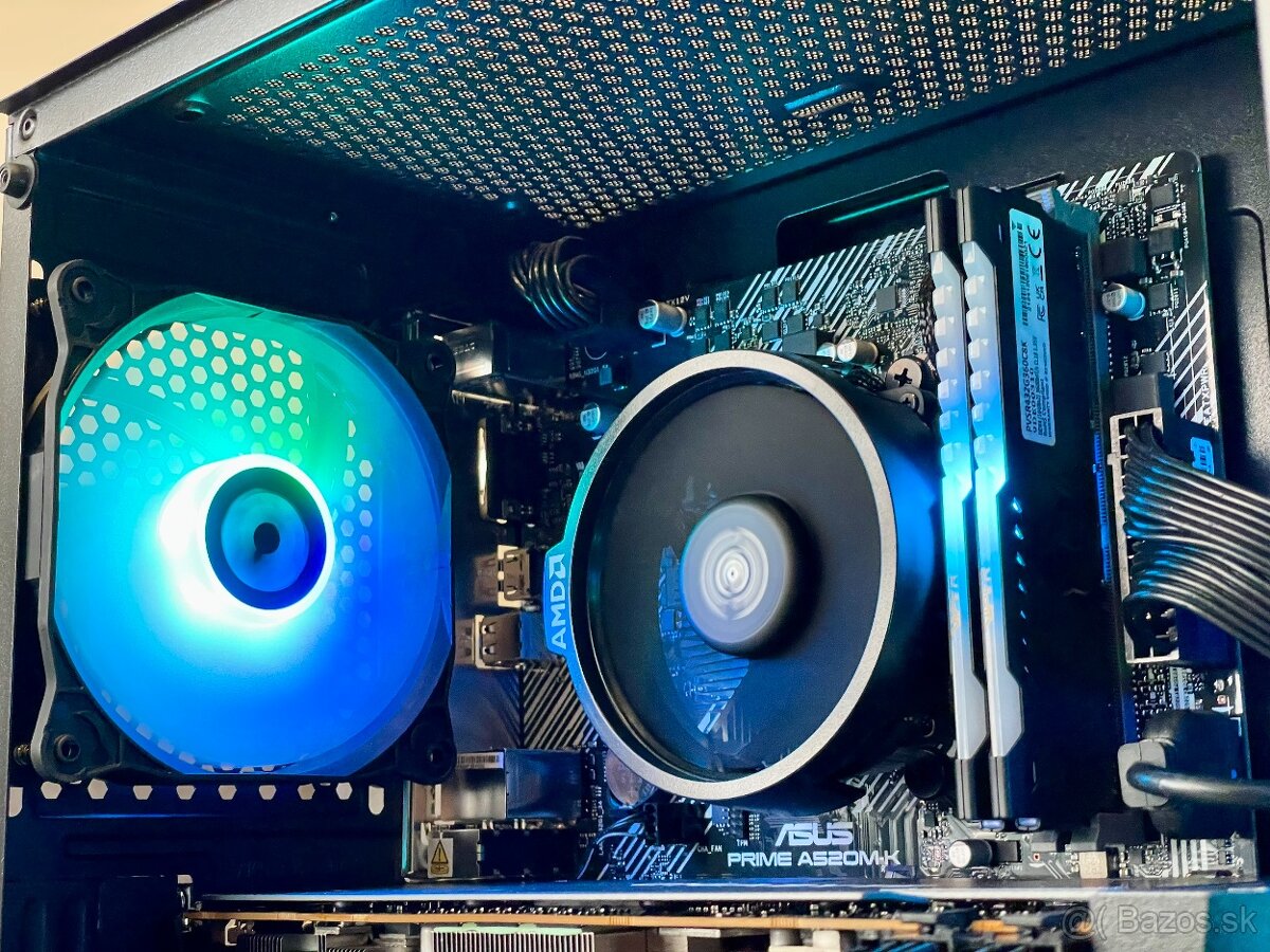 Herný PC Ryzen 5 5500,RX 6700 XT,16GB RAM,512GB SSD - 3