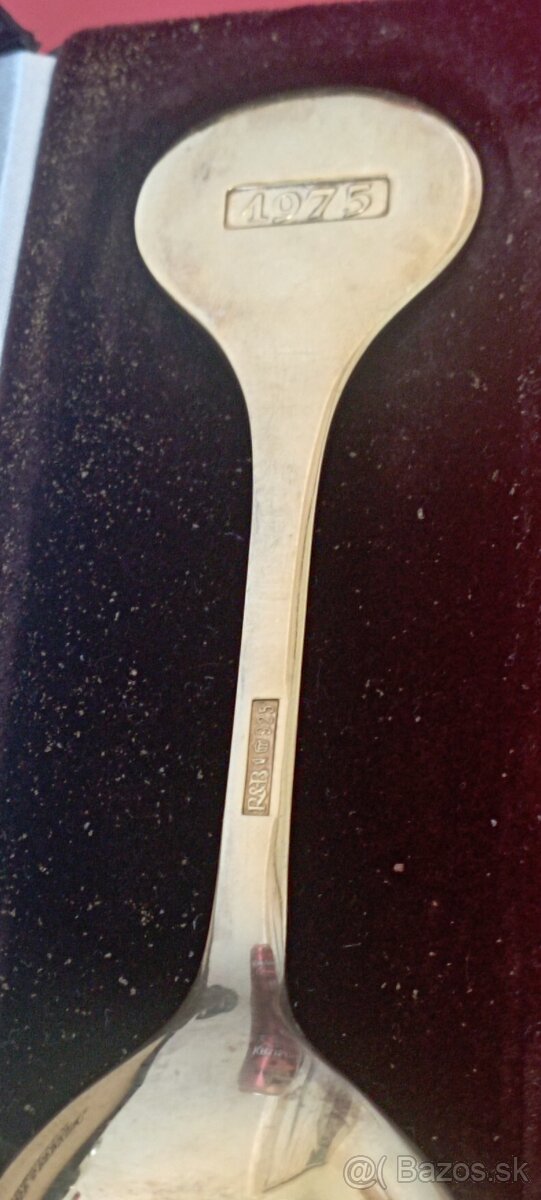 Ližička striebro-pozlatená - 3