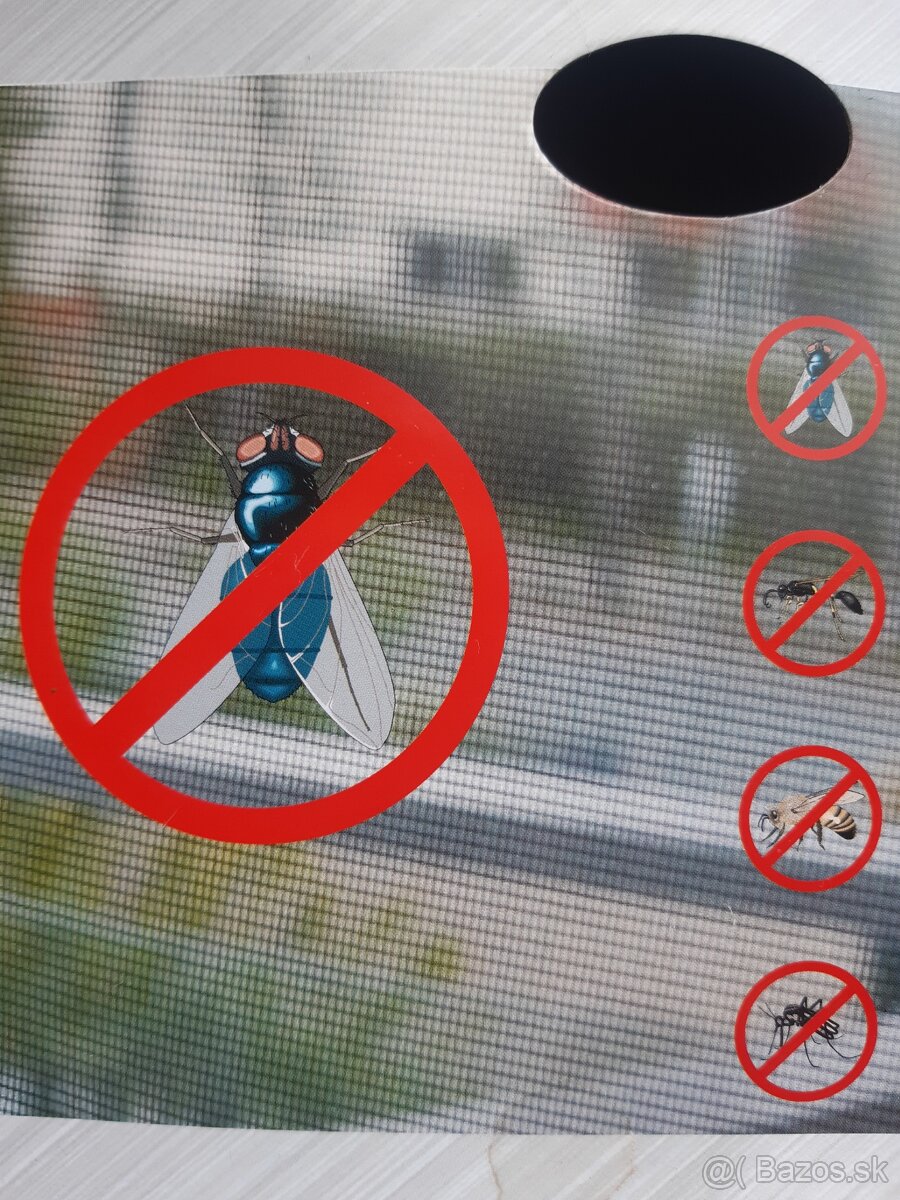 Sklovlaknova sieť proti hmyzu,okno,terasu,sušenie húb - 3