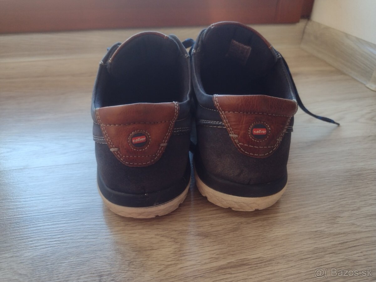 Kožené topánky, v. 44 - 3
