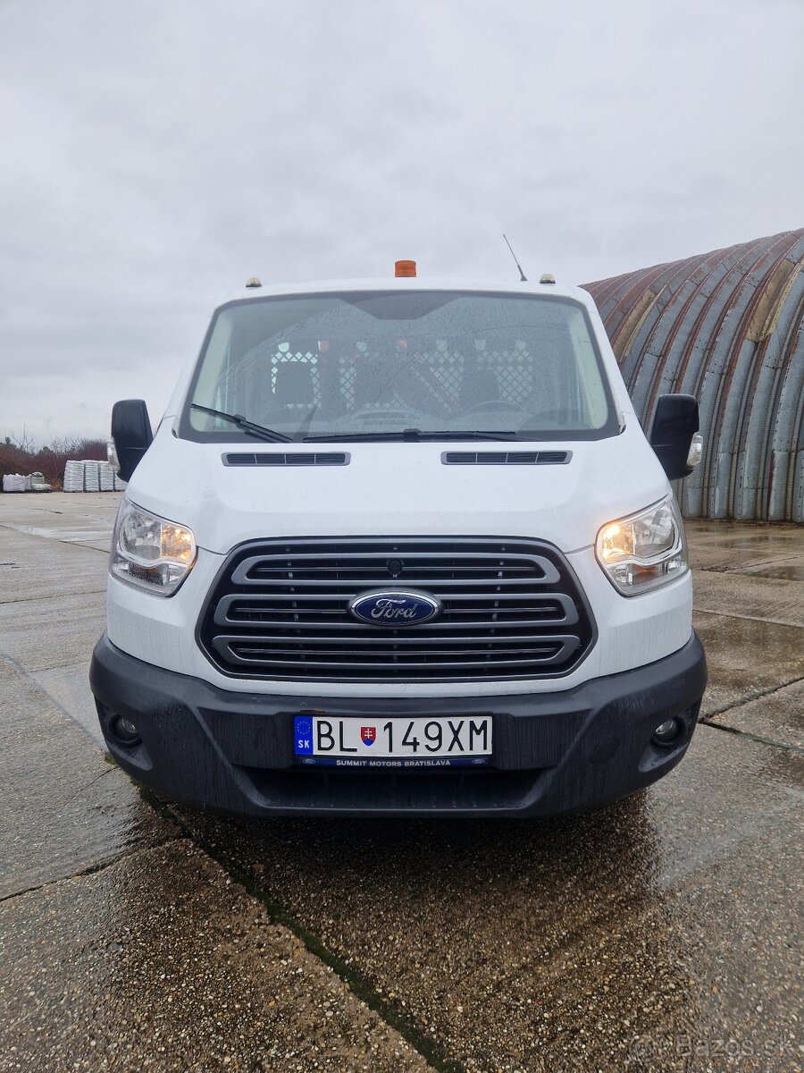 Ford transit valník s hydraulickým žeriavom - 3