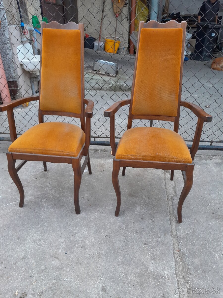 Predám dve stoličky, polkreslá - 3