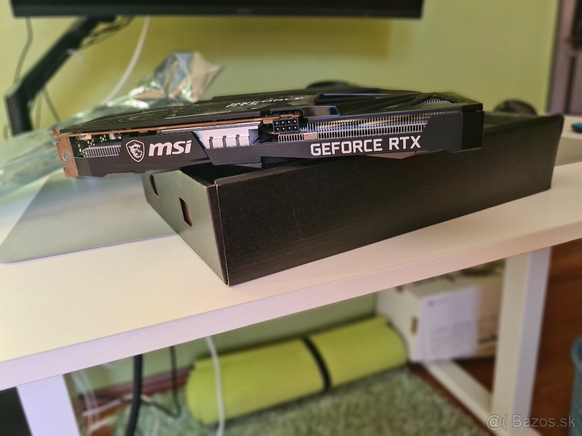 Grafická karta MSI RTX 3060 Ti 3X OC - TOP STAV - 3