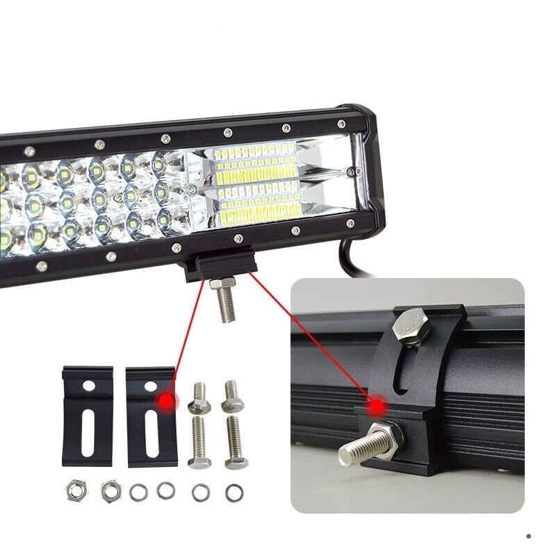 LED SET 288W rampa, držiak B, inštalačné káble - 3