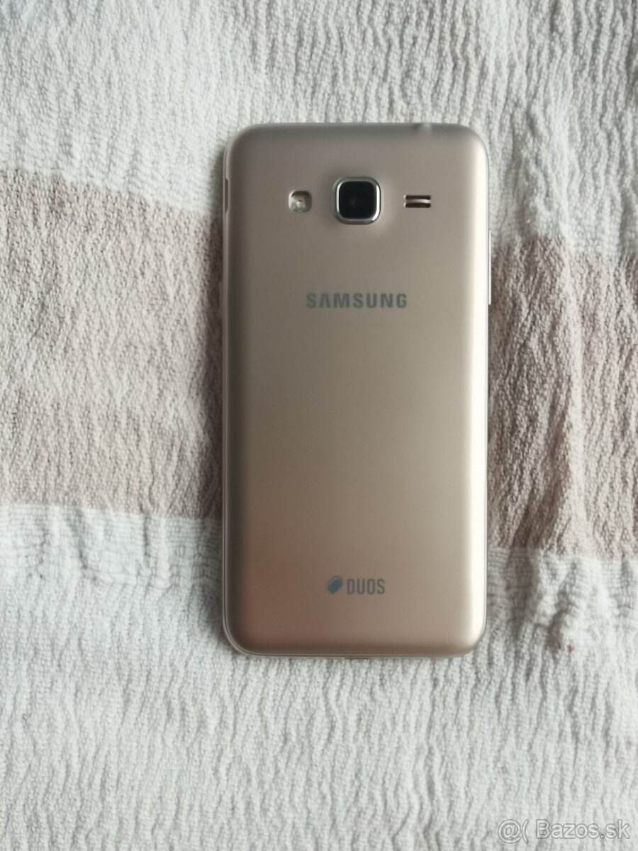 Samsung galaxy J3 2016 zlatý plne funkčný akurát pravdepodob - 3