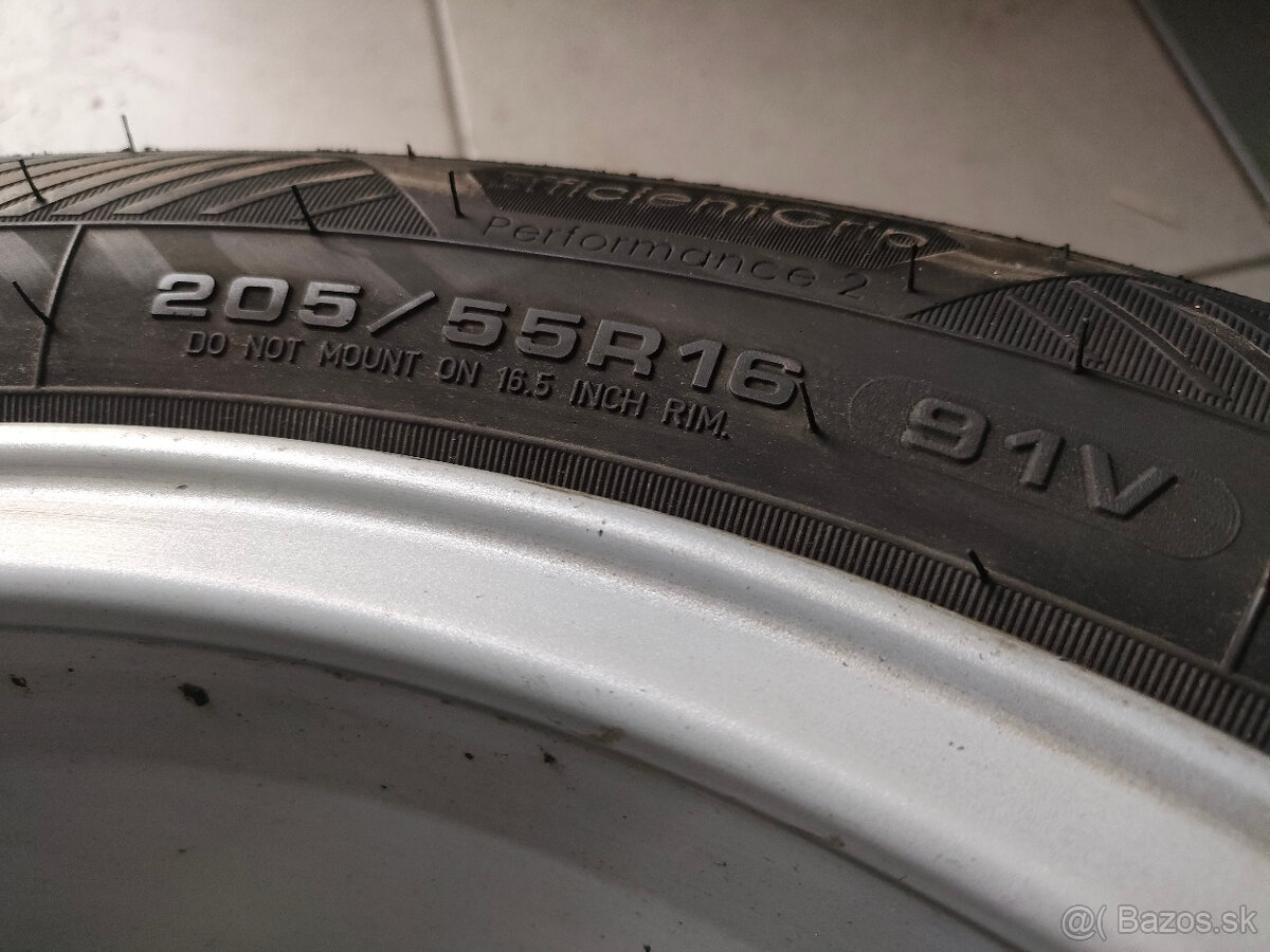 Originál alu disky+pneu Škoda OCTAVIA 6,5Jx16, 5x112 ET46 - 3