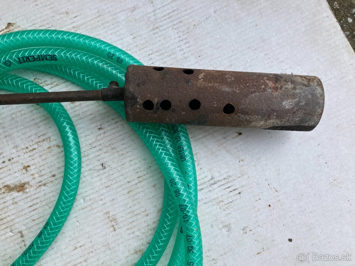 Opalovací horák na opalovanie a regulátor - 3