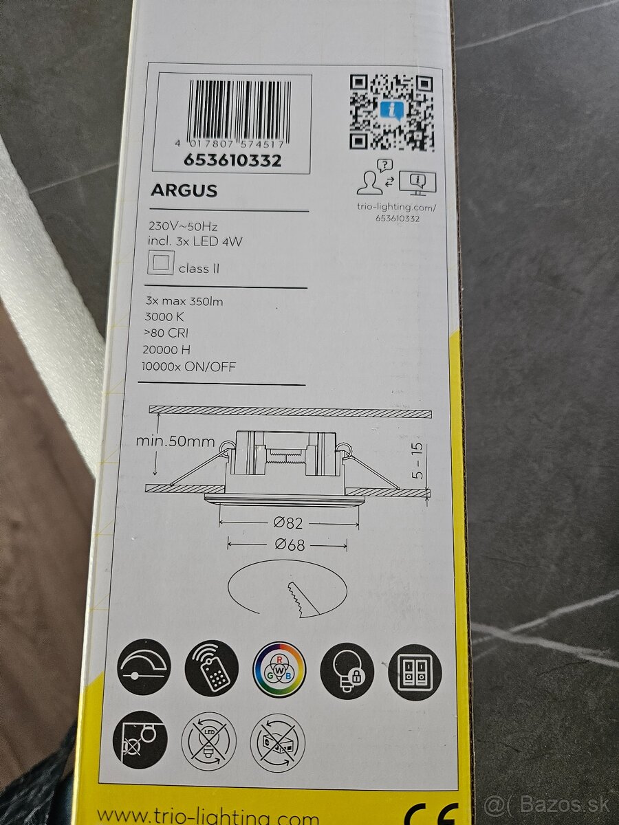 Bodové svietidlo LED Argus - 3