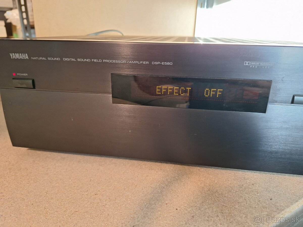 Yamaha DSP-E580 zvukový procesor a zosilňovač - 3