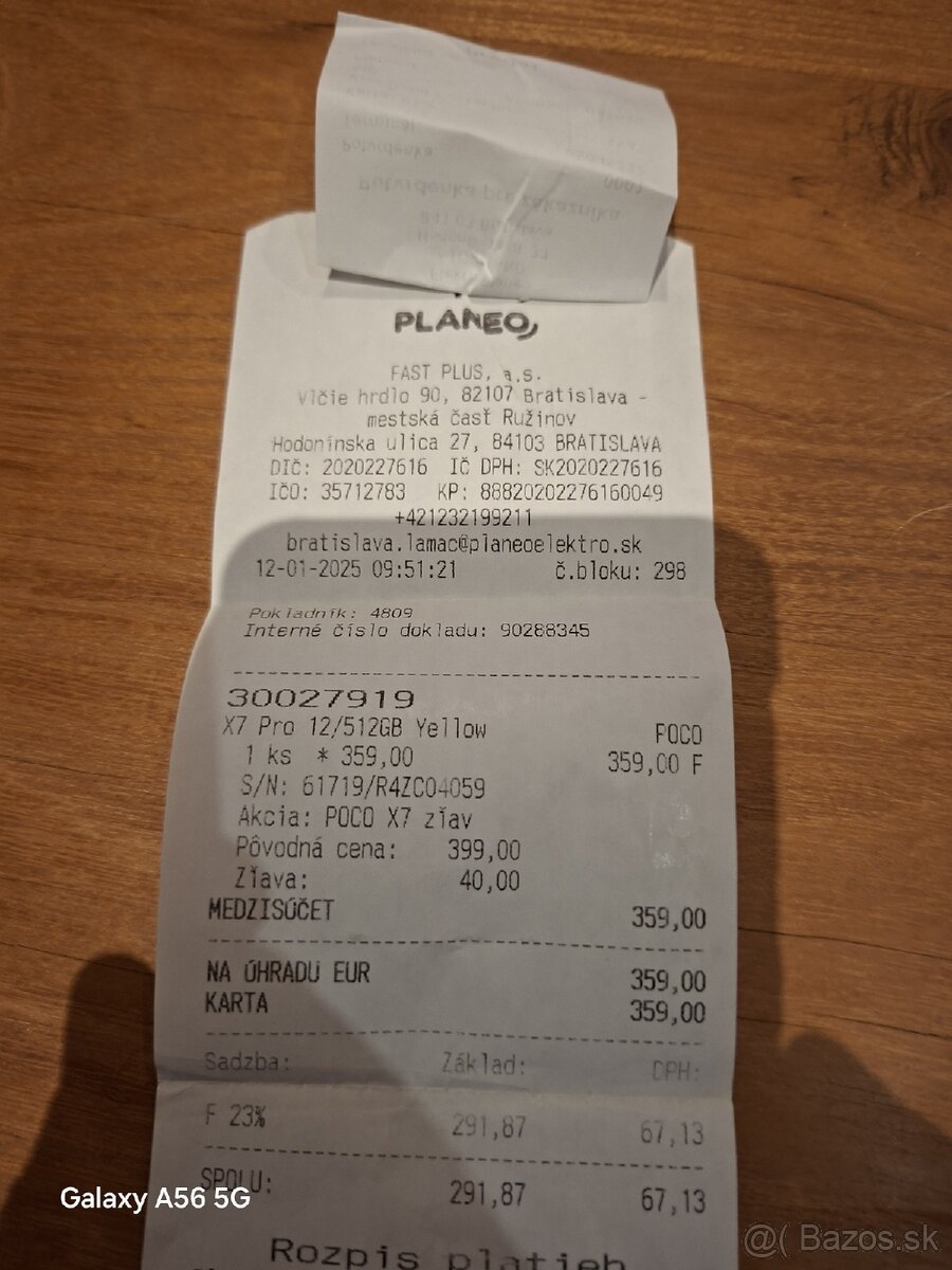 Predam Poco x7 pro - 3