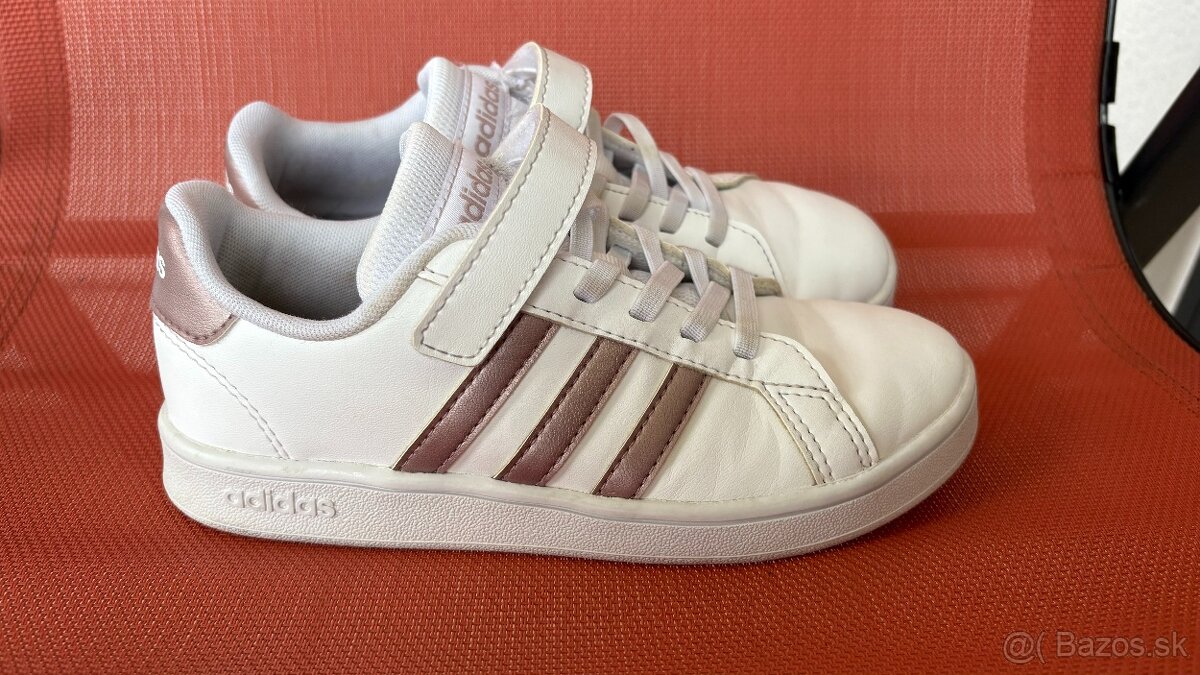 Detské botasky Adidas biele - 3