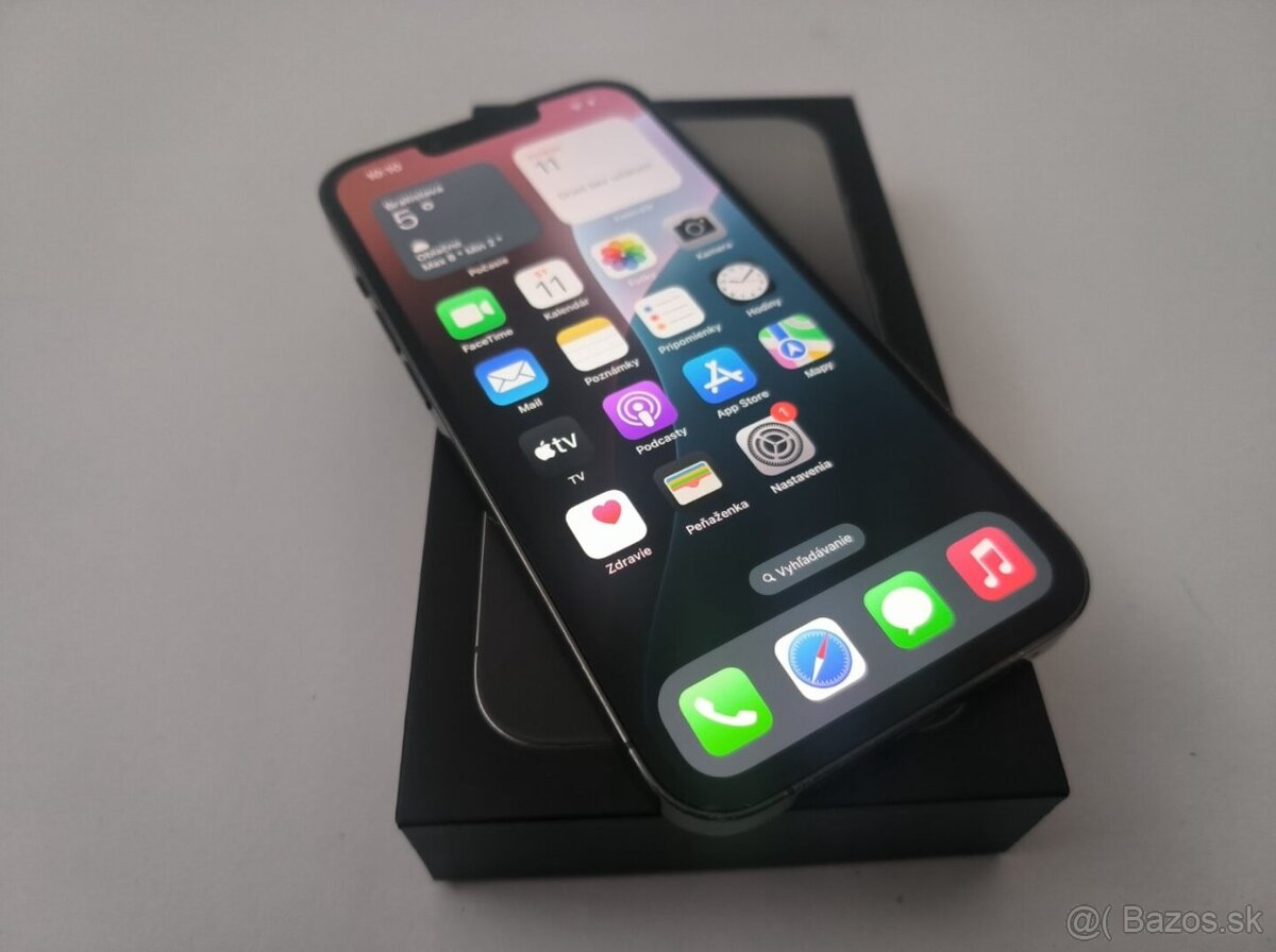 apple iphone 13 PRO 128gb Graphite / Batéria 100% - 3