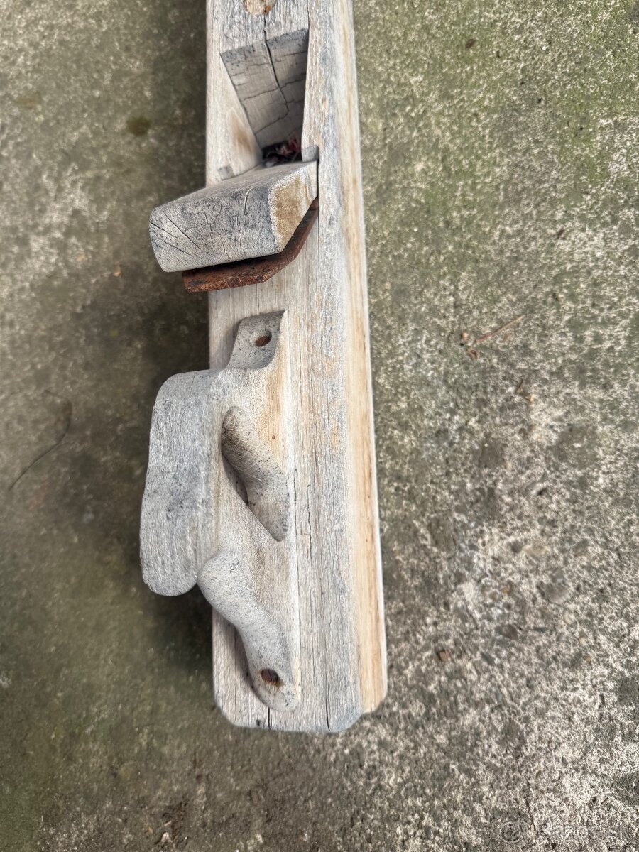 Starý drevený hoblík - 3