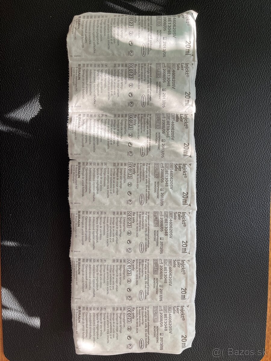 Striekačky balene po 7ks - 3