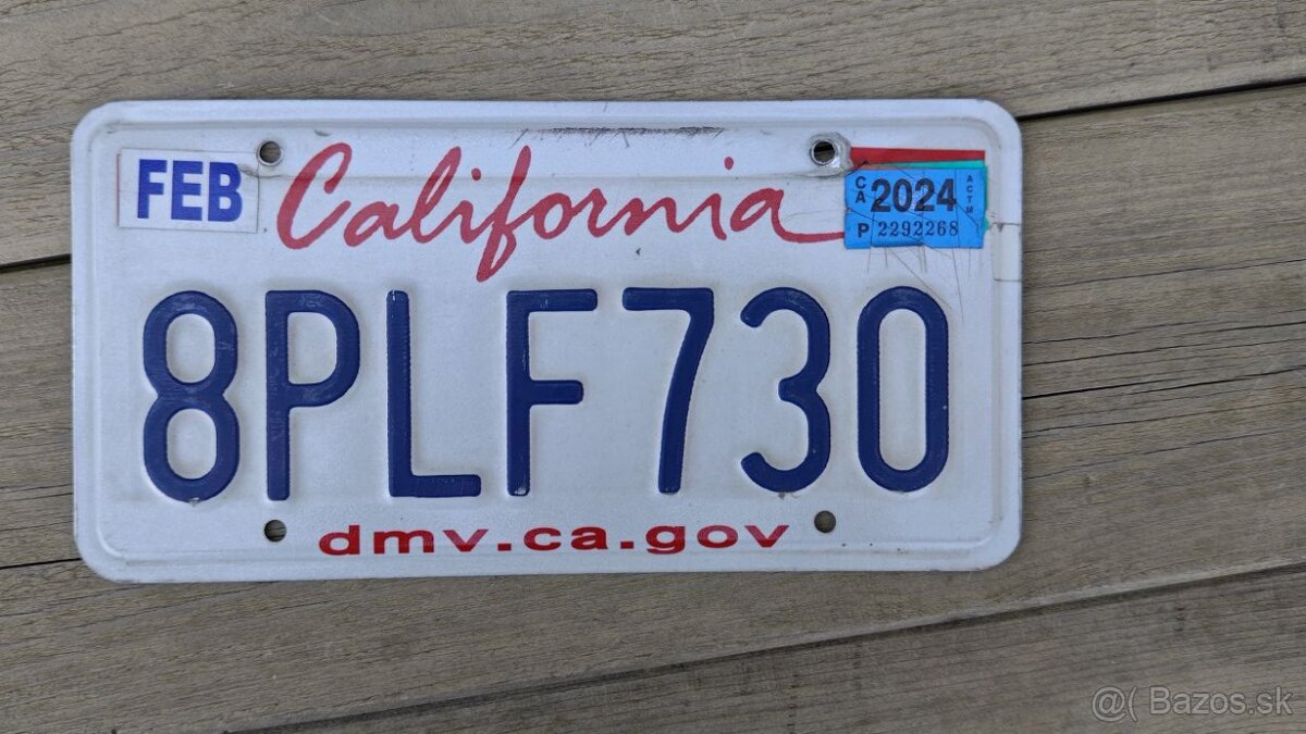 americke spz 50 statov - 3