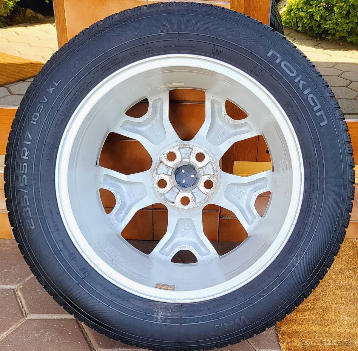 alu R17 5x108, zimné pneu NOKIAN 235/55, orig. Ford KUGA - 3